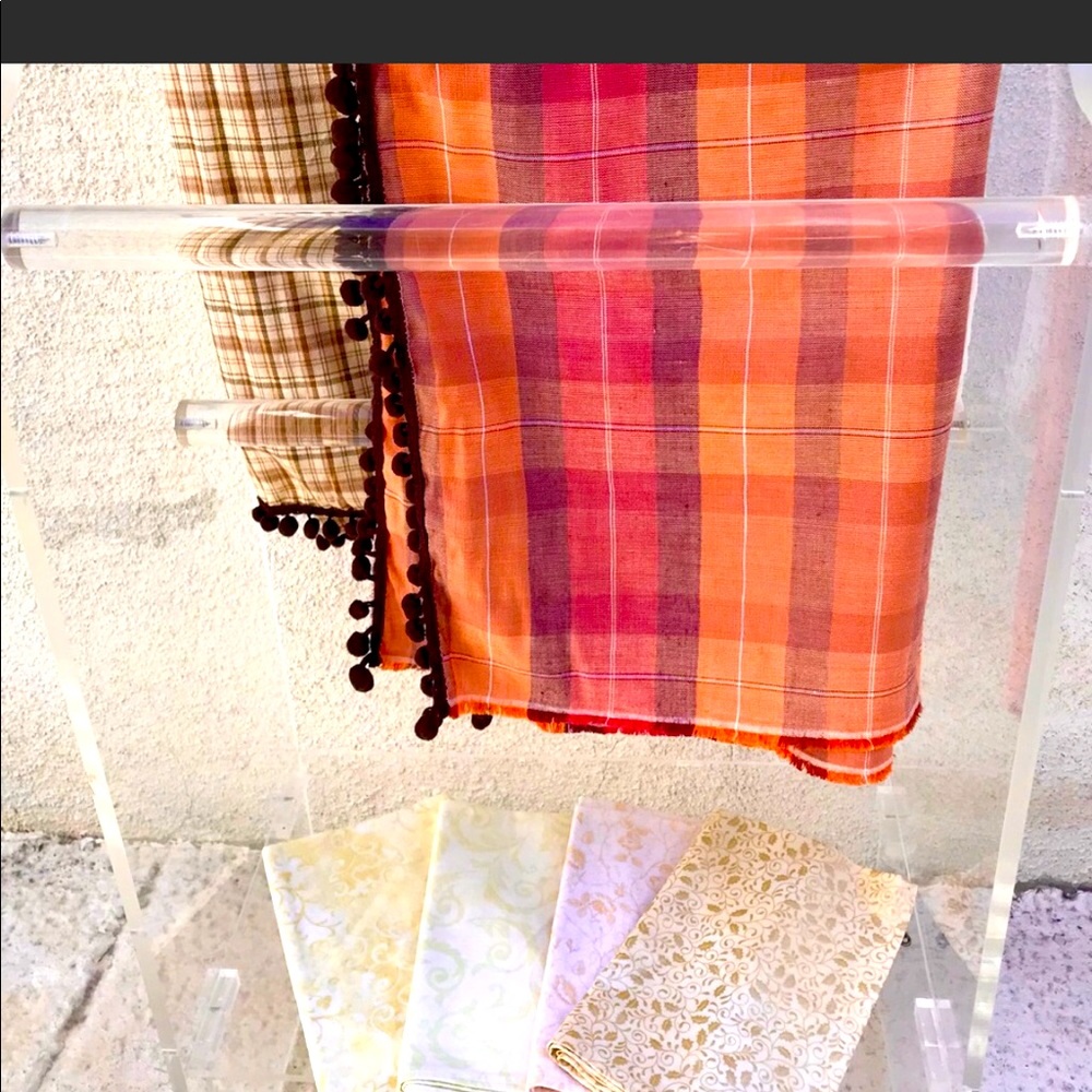 Handcrafted Cotton Table Runners & Napkin Set